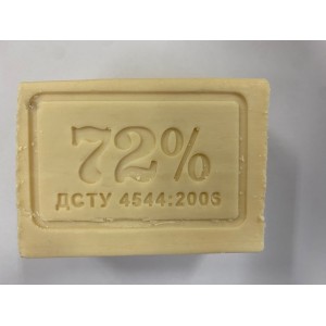 Natūralus ūkinis muilas 72 % 300 g. (nepakuotas)